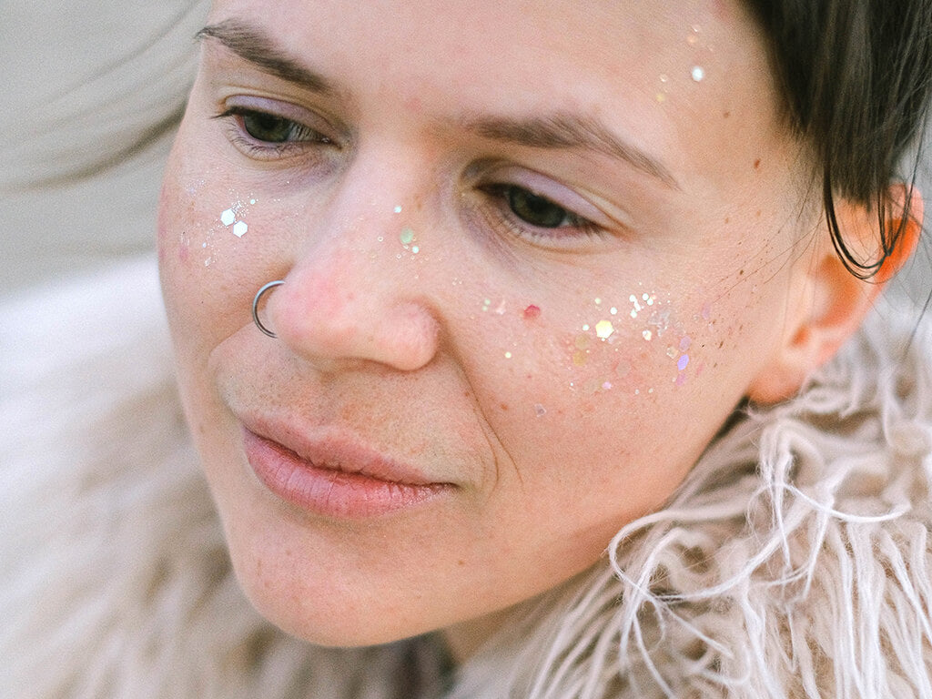 Portrait Thema dehydrierte Haut