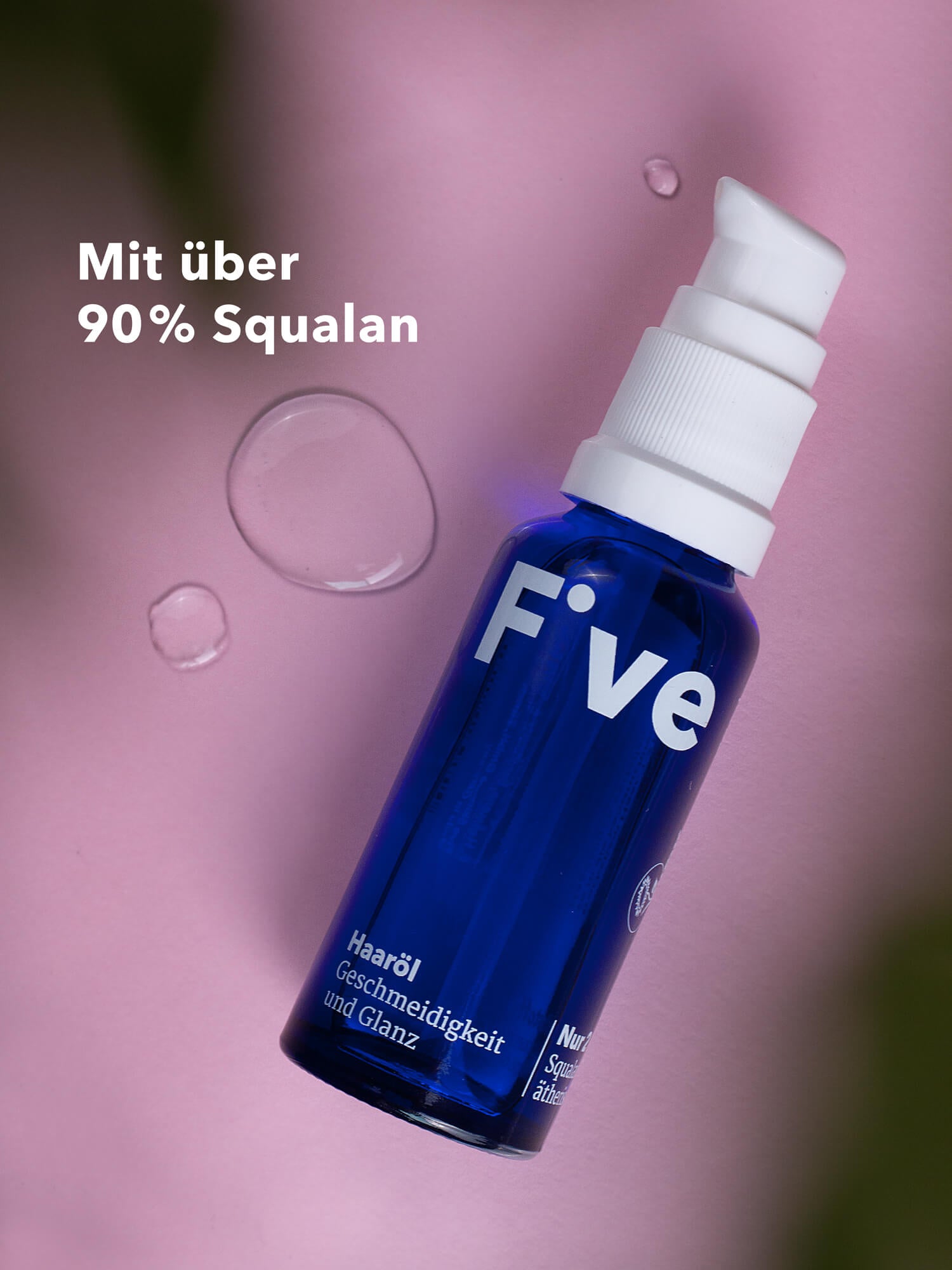 Haaröl mit über 90% Squalan